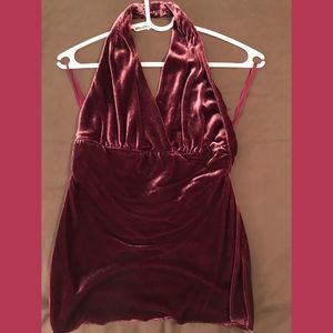 Velvet top